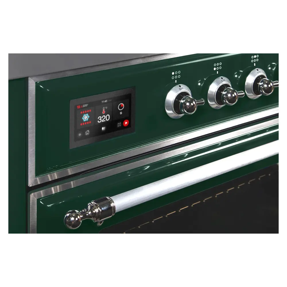 ILVE_UM30DNE3EGC_Majestic_II_30"_Dual_Fuel_Range_controls