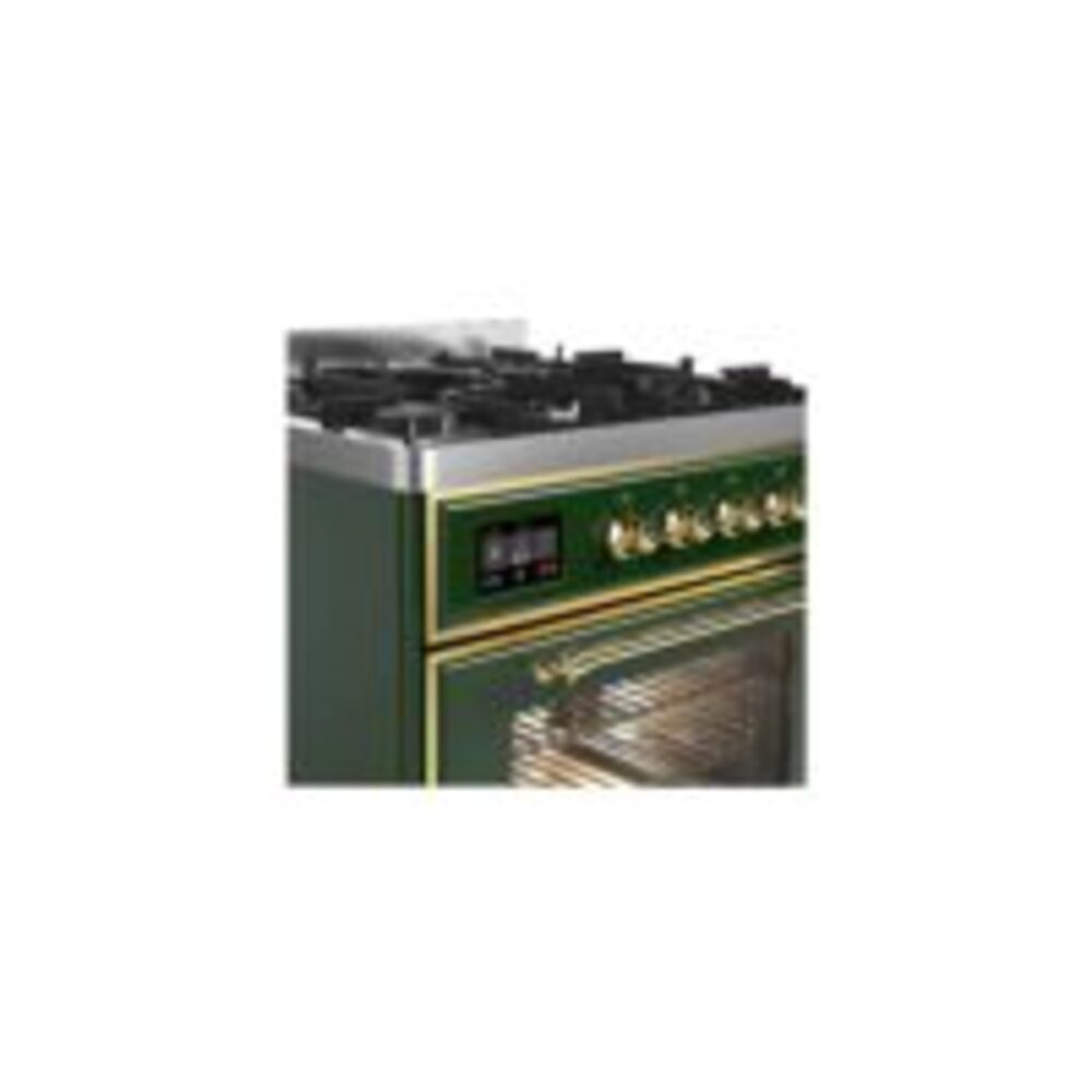 ILVE_UM30DNE3EGGLP_Majestic_II_30"_Dual_Fuel_Range_front