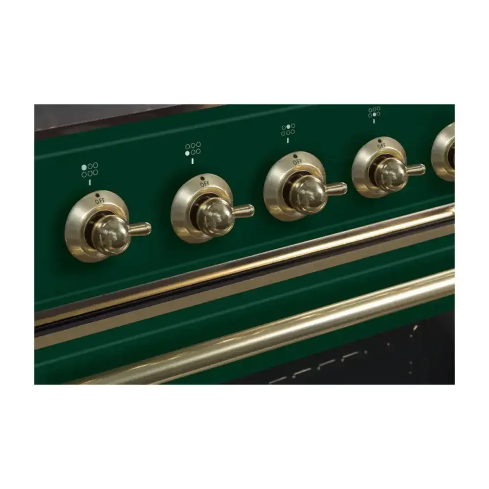 ILVE_UM30DNE3EGGLP_Majestic_II_30"_Dual_Fuel_Range_knobs