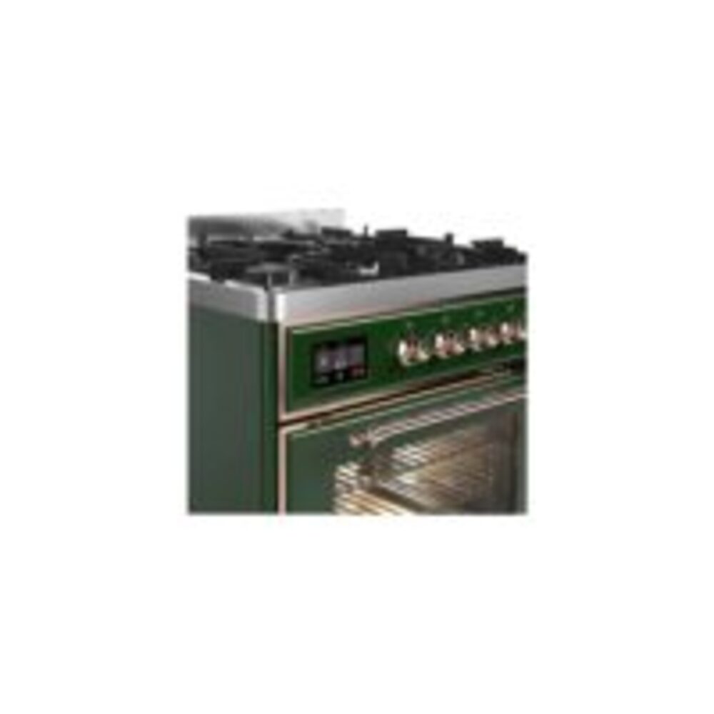 ILVE_UM30DNE3EGP_Majestic_II_30"_Dual_Fuel_Range_front_angle