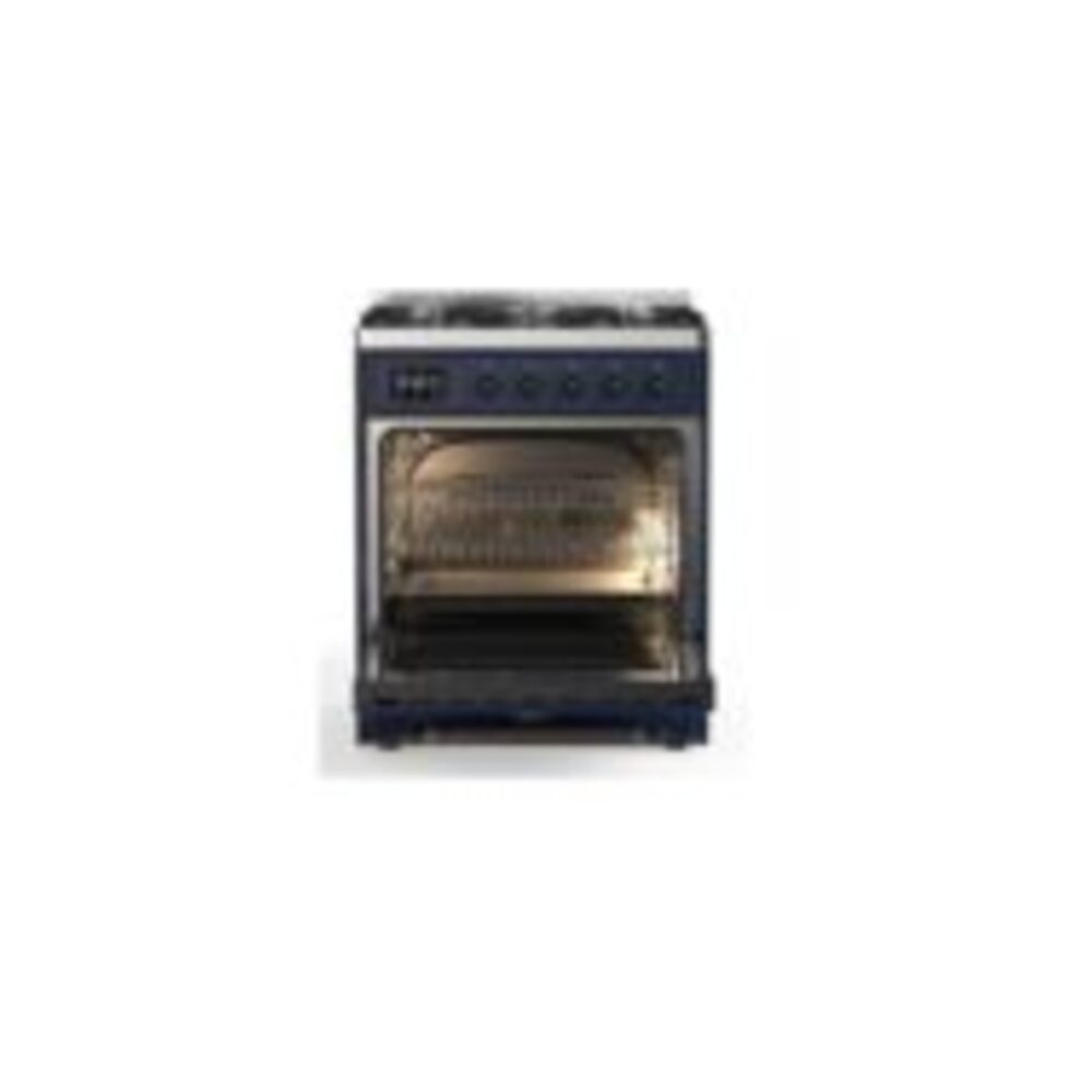 ILVE_UM30DNE3MBBLP_Majestic_II_30"_Dual_Fuel_Range_Front_View