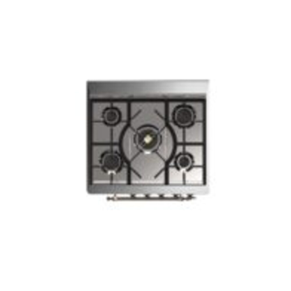 ILVE_UM30DNE3MBBLP_Majestic_II_30"_Dual_Fuel_Range_Top_Angle