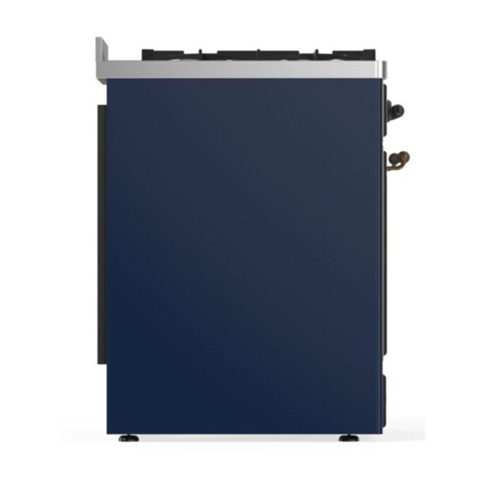 ILVE_UM30DNE3MBBLP_Majestic_II_30"_Dual_Fuel_Range_Right_Angle