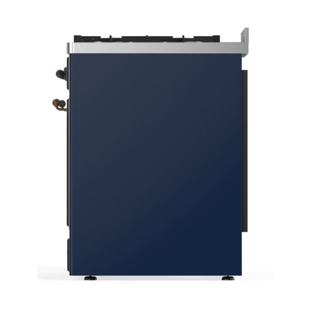 ILVE_UM30DNE3MBB_Majestic_II_30"_Dual_Fuel_Range_Right_Angle