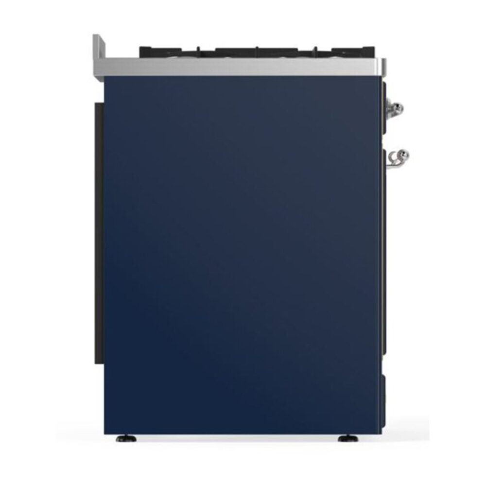 ILVE_UM30DNE3MBC_Majestic_II_30"_Dual_Fuel_Range_Right_Angle