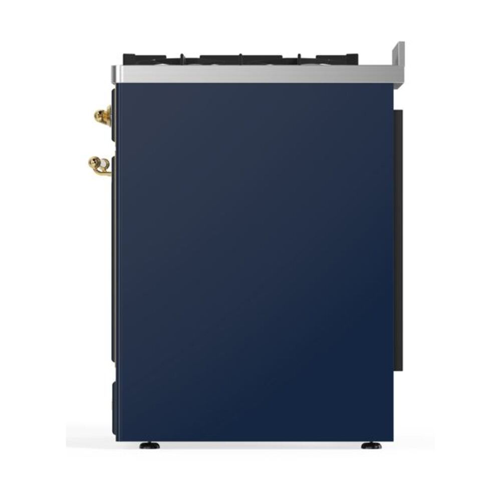 ILVE_UM30DNE3MBG_Majestic_II_30_Dual_Fuel_Range_Left_Angle