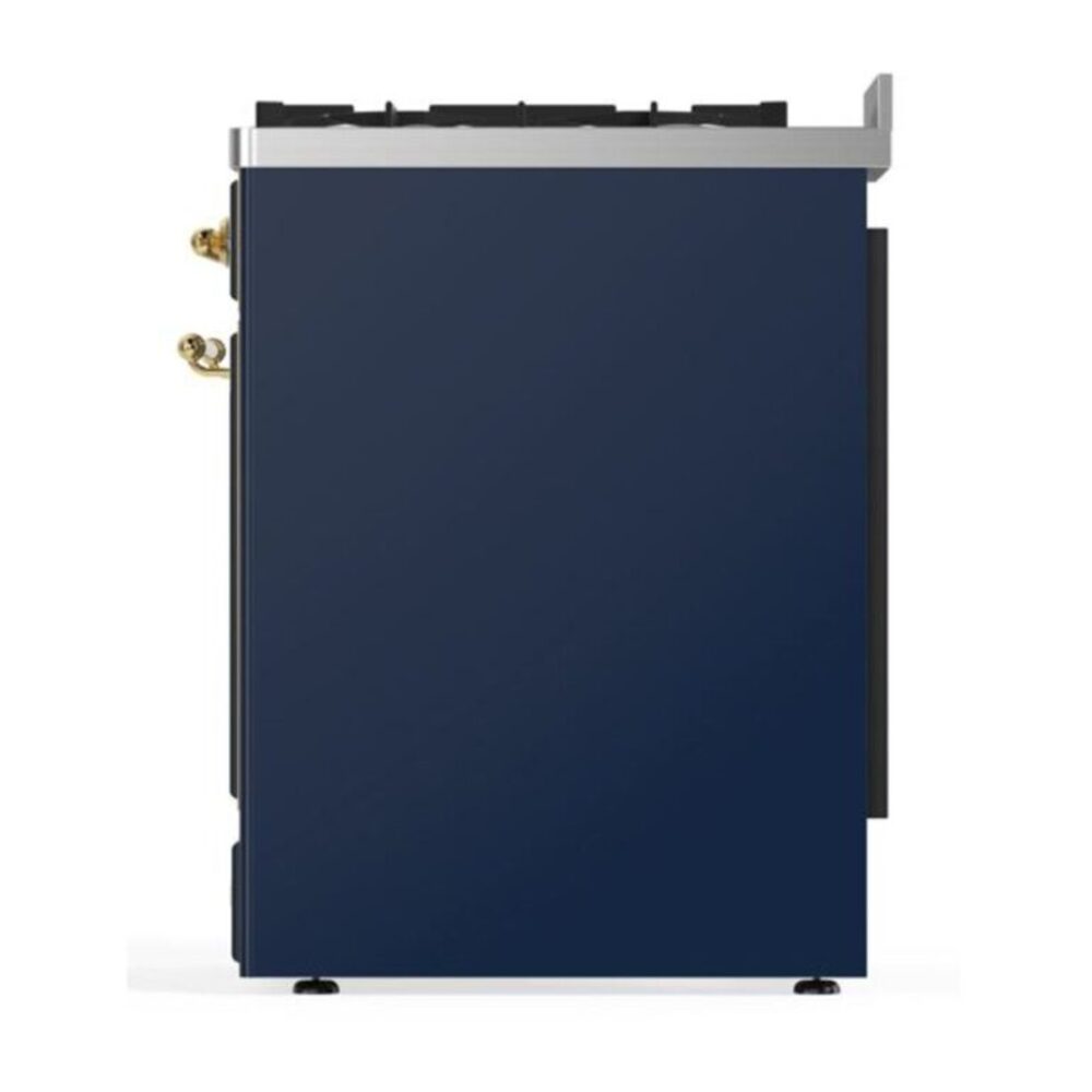 ILVE_UM30DNE3MBG_Majestic_II_30_Dual_Fuel_Range_Left_Angle