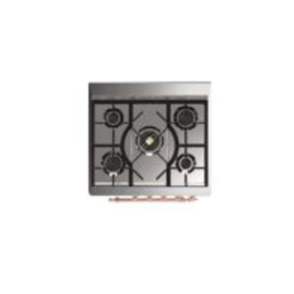 ILVE_UM30DNE3MBPLP_Majestic_II_30"_Dual_Fuel_Range_Top_Angle