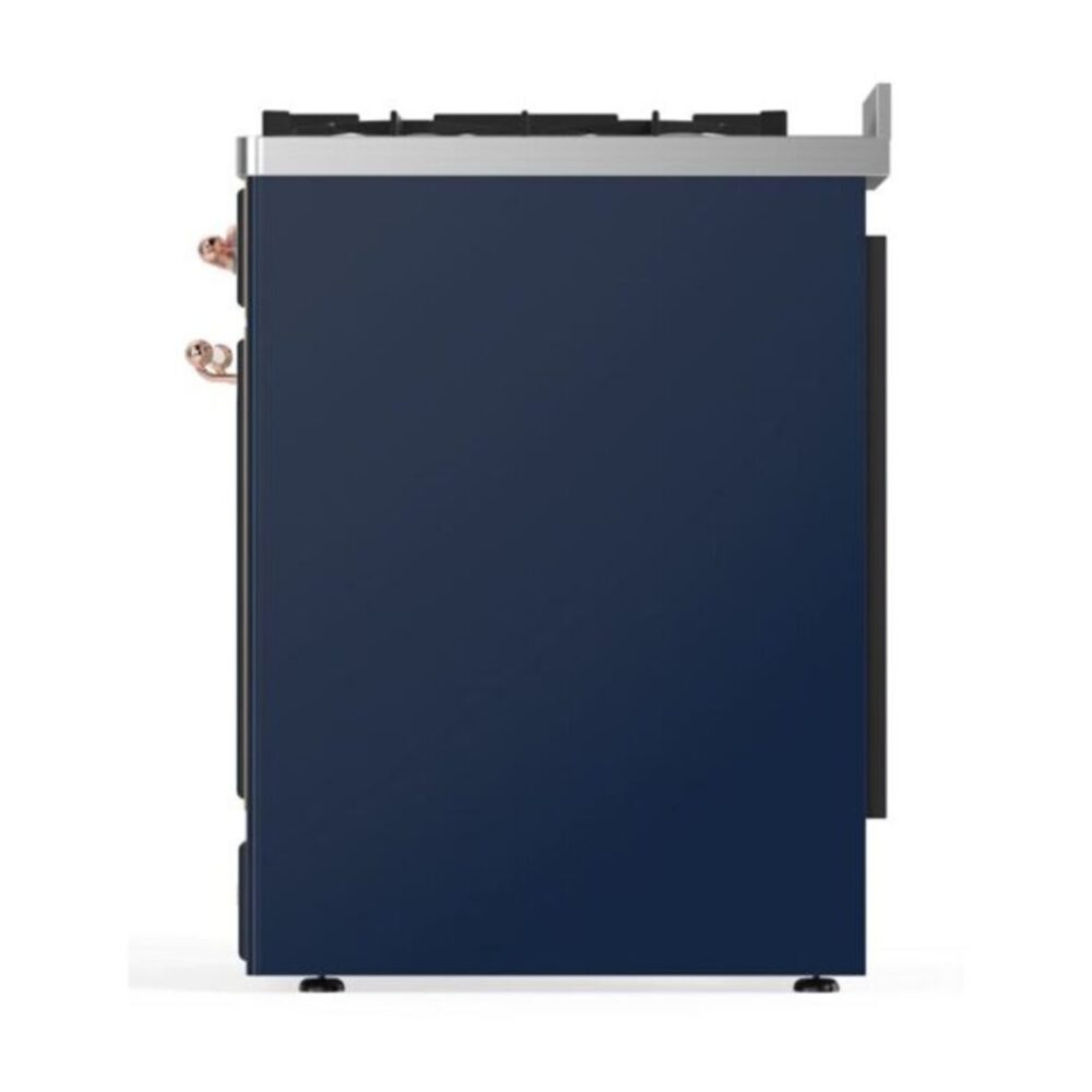 ILVE_UM30DNE3MBPLP_Majestic_II_30"_Dual_Fuel_Range_Left_Angle