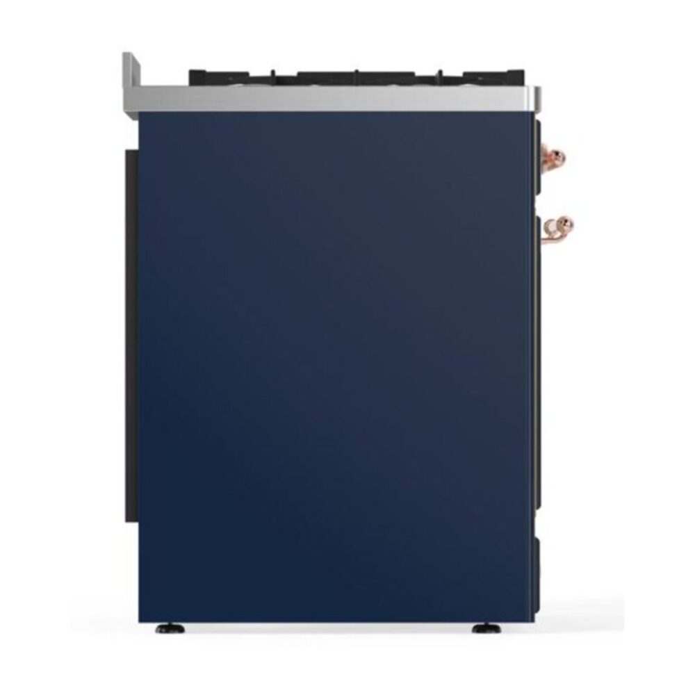 ILVE_UM30DNE3MBPLP_Majestic_II_30"_Dual_Fuel_Range_Right_Angle