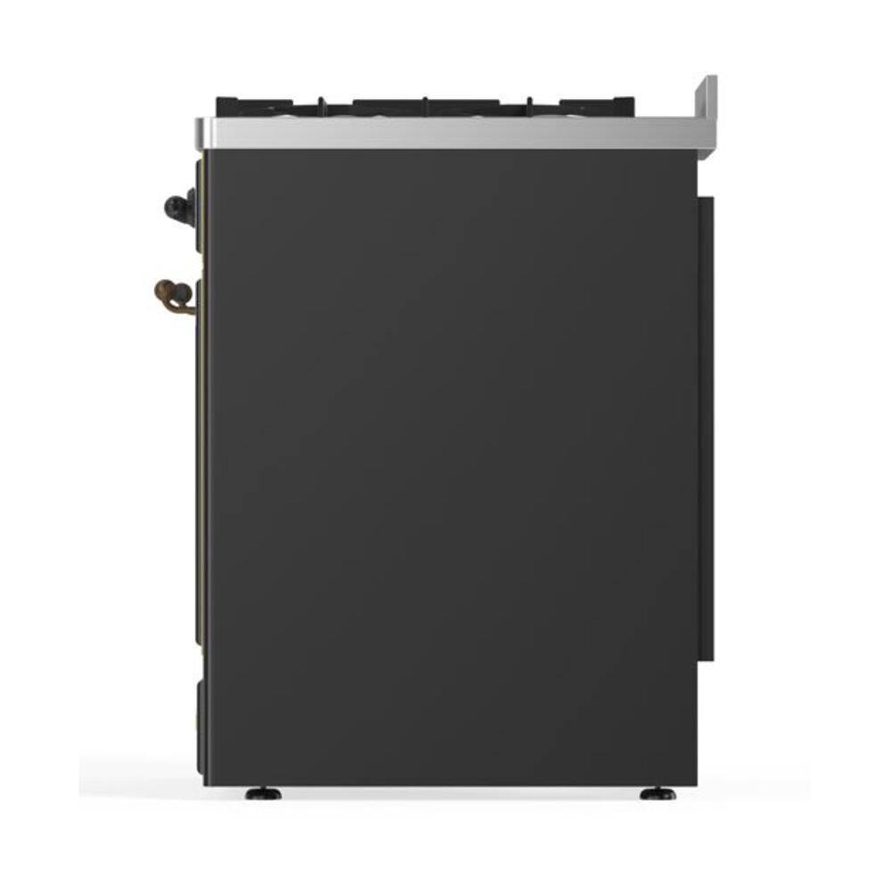 ILVE_UM30DNE3MGB_Majestic_II_30"_Dual_Fuel_Range_Right_Angle