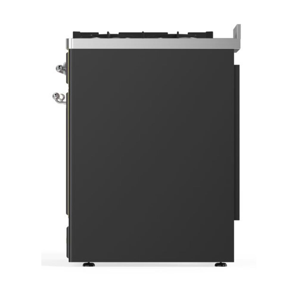 ILVE_UM30DNE3MGCLP_Majestic_II_30"_Dual_Fuel_Range_right_side