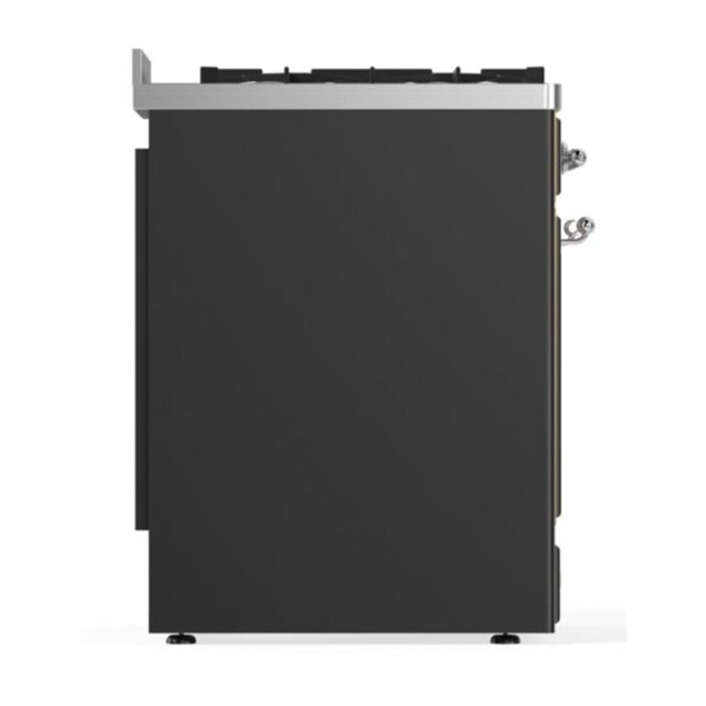 ILVE_UM30DNE3MGCLP_Majestic_II_30"_Dual_Fuel_Range_left_side