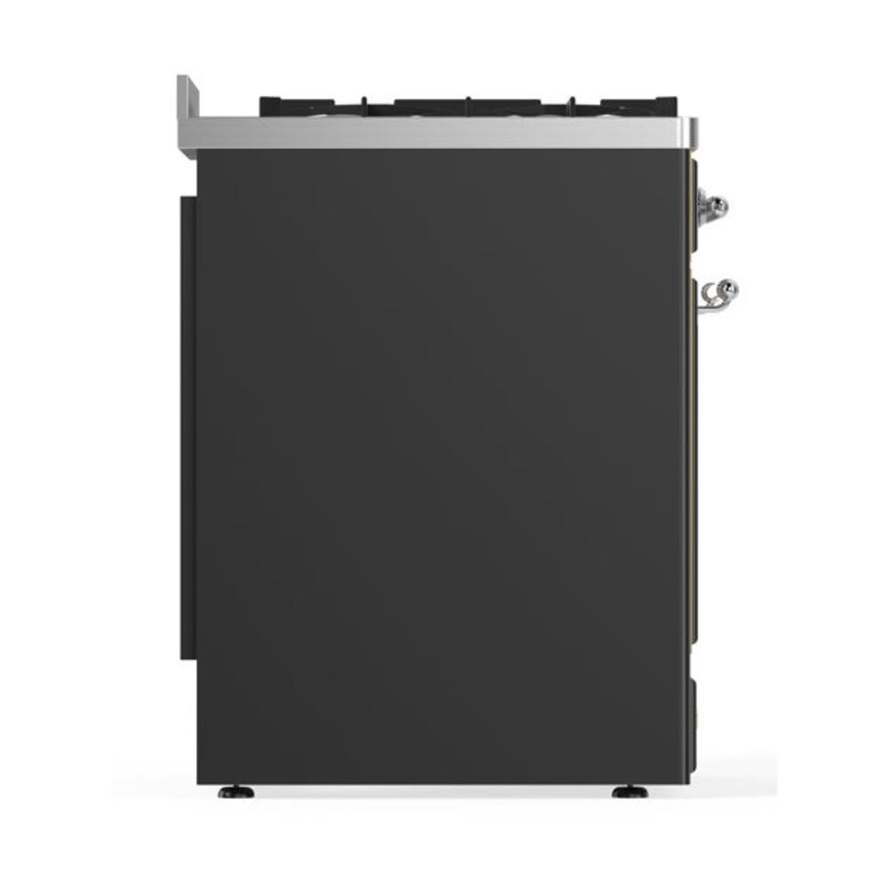 ILVE_UM30DNE3MGC_Majestic_II_30"_Dual_Fuel_Range_left_side