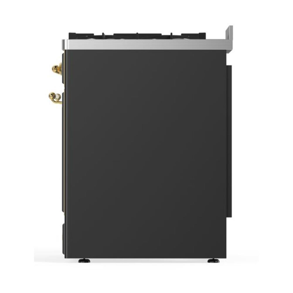 ILVE_UM30DNE3MGGLP_Majestic_II_30"_Dual_Fuel_Range_right_side