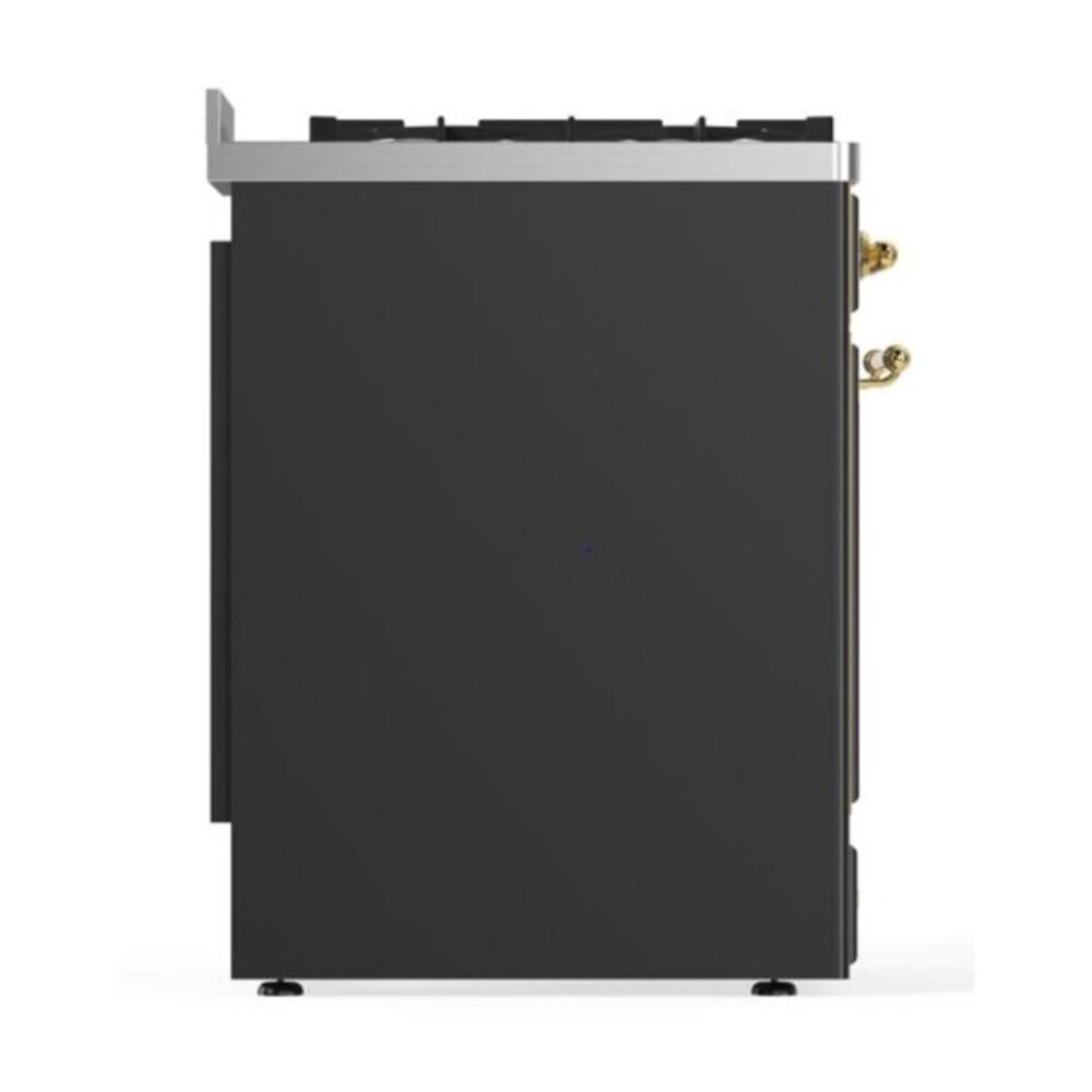 ILVE_UM30DNE3MGG_Majestic_II_30"_Dual_Fuel_Range_left_side
