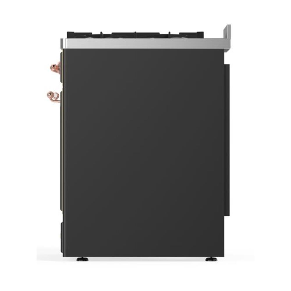 ILVE_UM30DNE3MGPLP_Majestic_II_30"_Dual_Fuel_Range_Left_Angle