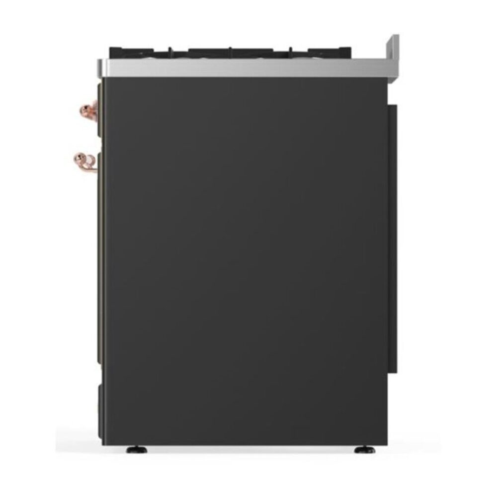 ILVE_UM30DNE3MGPLP_Majestic_II_30"_Dual_Fuel_Range_Left_Angle