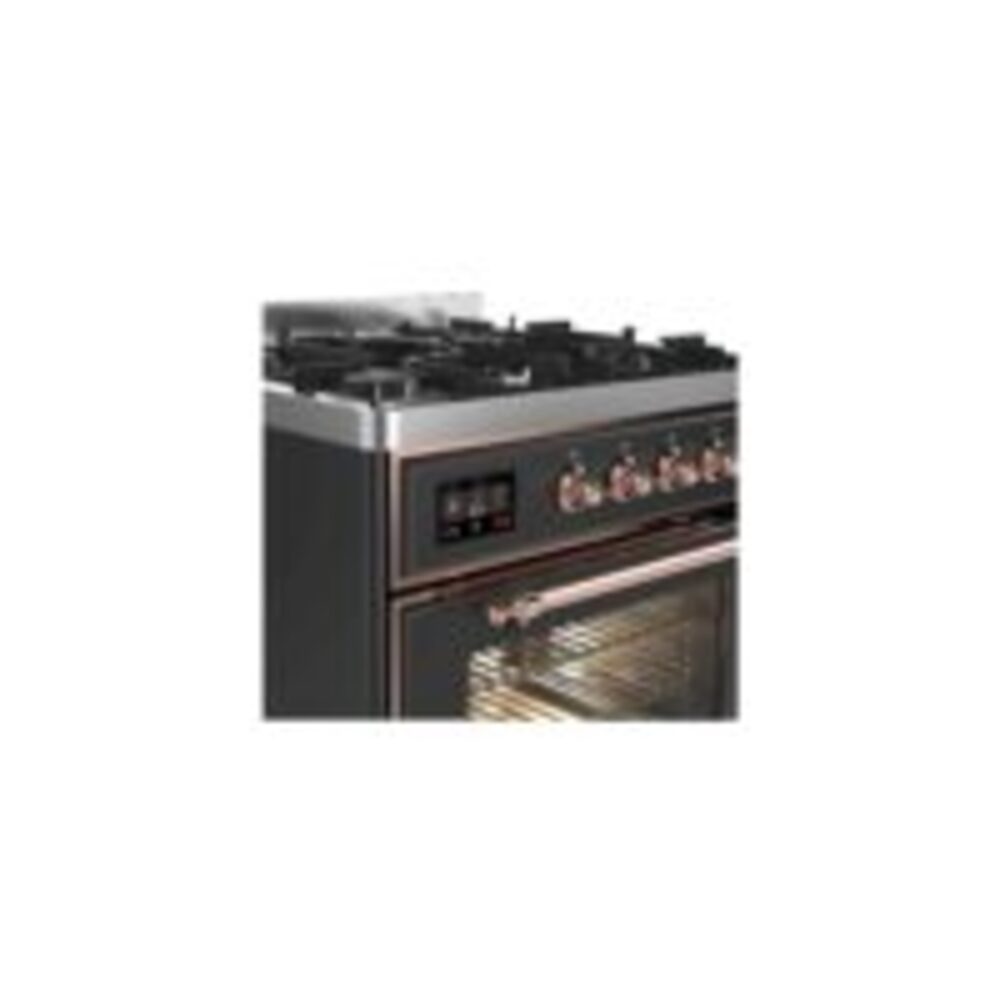 ILVE UM30D Majestic II 30 inch Dual Fuel Range with 5 Burners