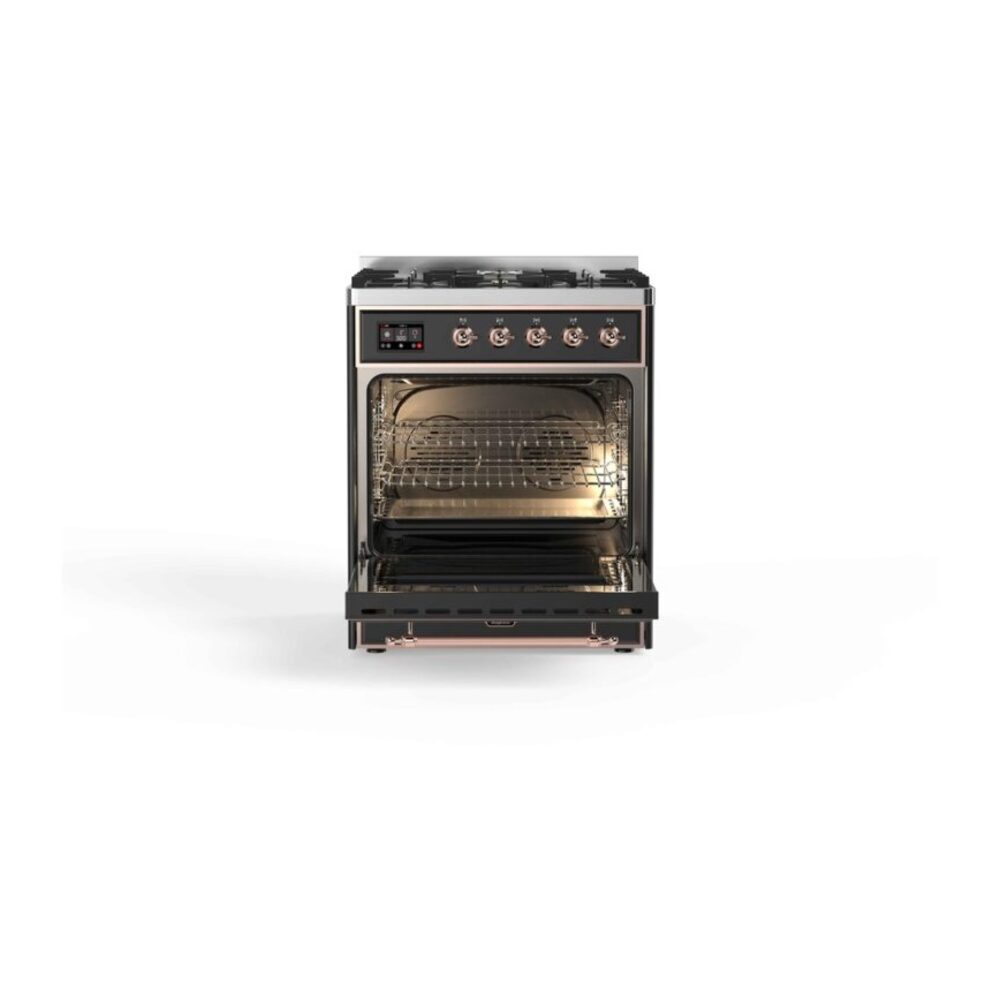 ILVE_UM30DNE3MGP_Majestic_II_30_Dual_Fuel_Range_Front_View
