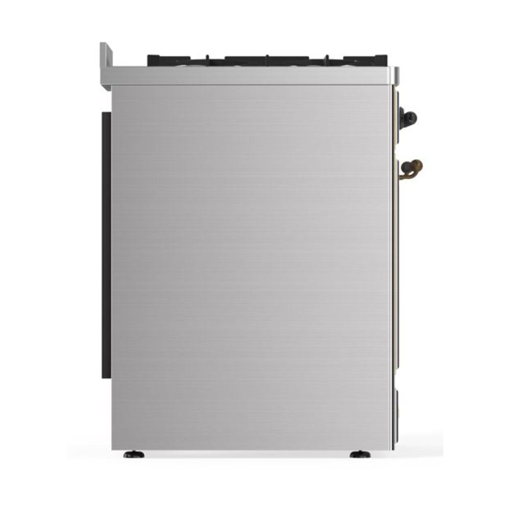 ILVE_UM30DNE3SSB_Majestic_II_30"_Dual_Fuel_Range_Right_Angle