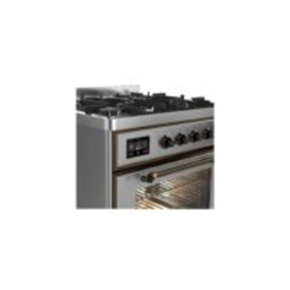ILVE UM30D Majestic II 30 inch Dual Fuel Range with 5 Burners
