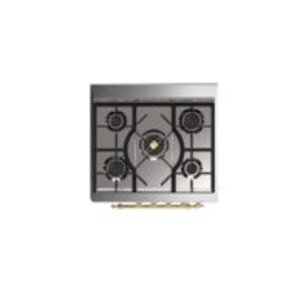 ILVE_UM30DNE3SSG_Majestic_II_30"_Dual_Fuel_Range_Top_Angle