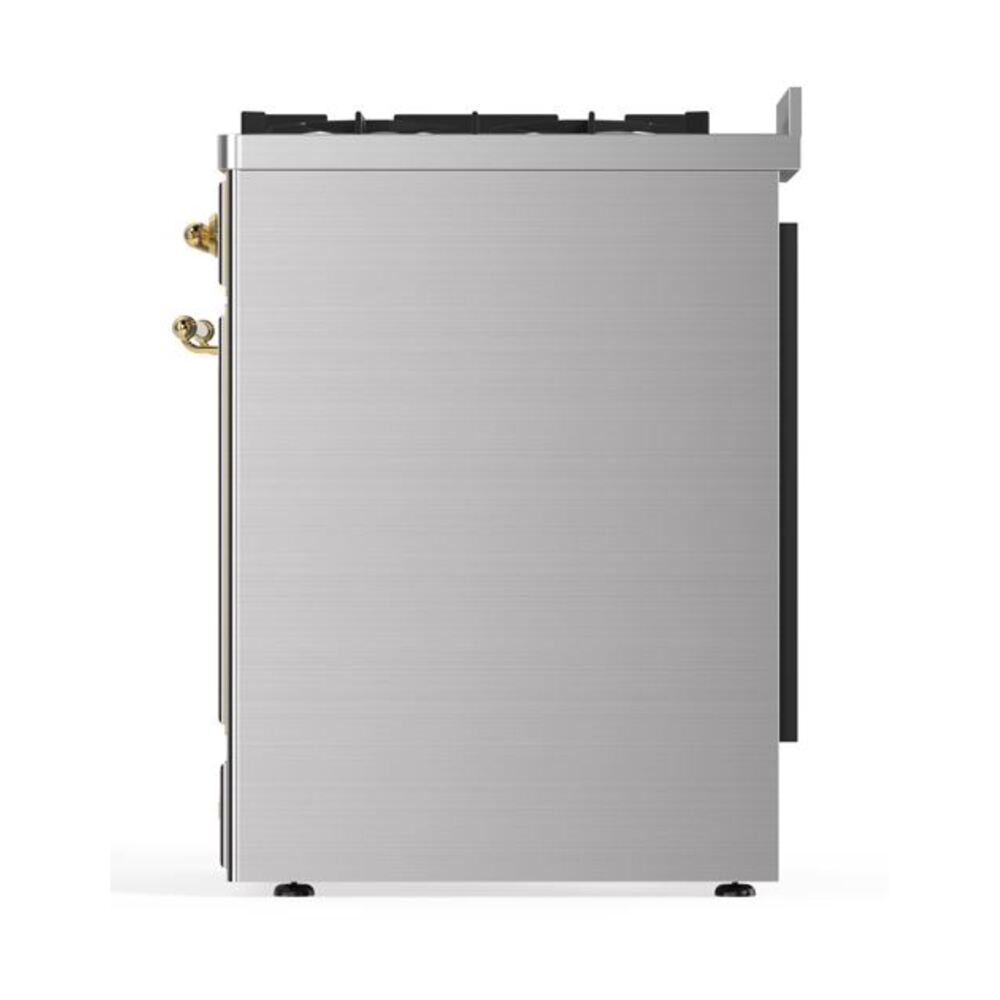 ILVE_UM30DNE3SSG_Majestic_II_30_Dual_Fuel_Range_Left_Angle