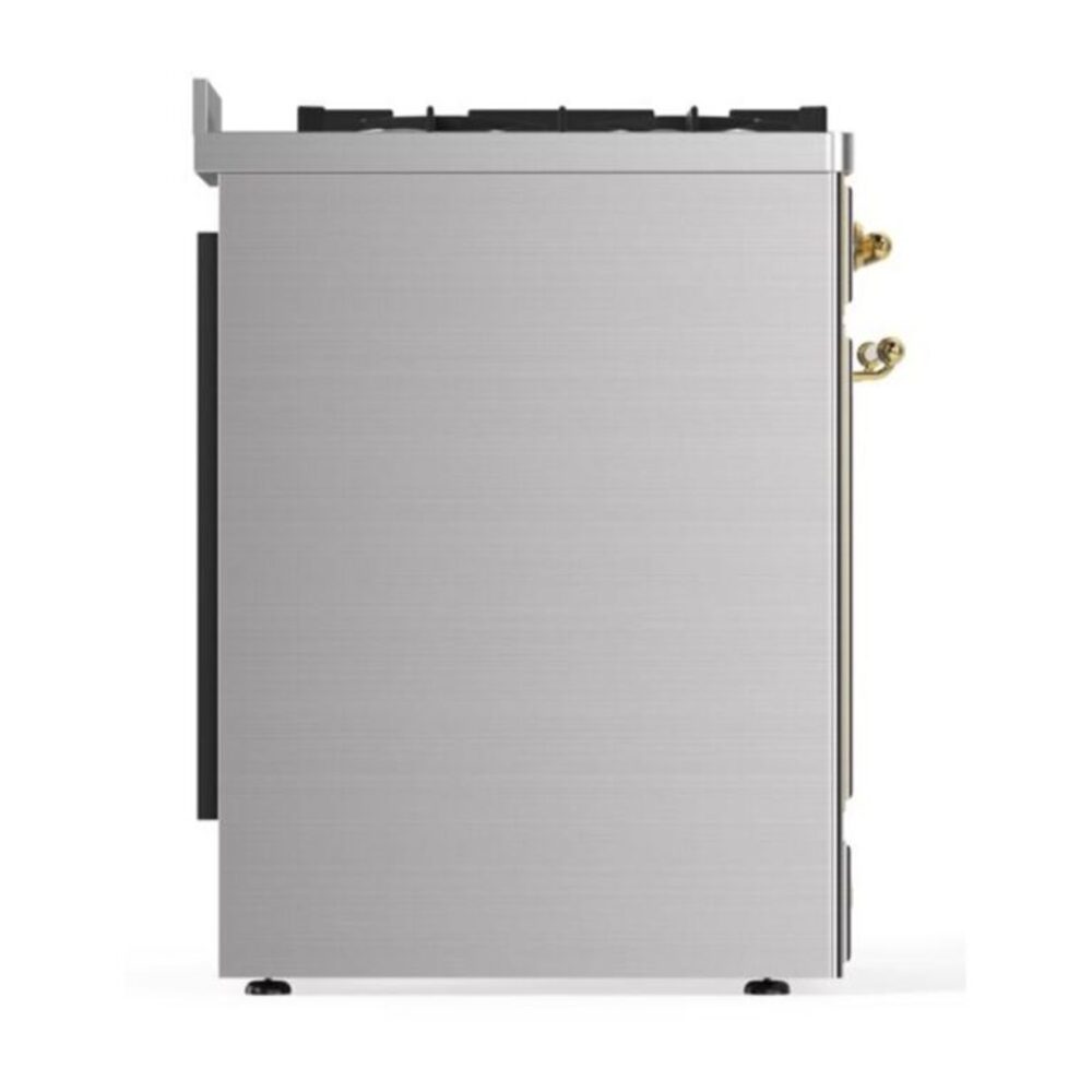 ILVE_UM30DNE3SSG_Majestic_II_30"_Dual_Fuel_Range_Right_Angle