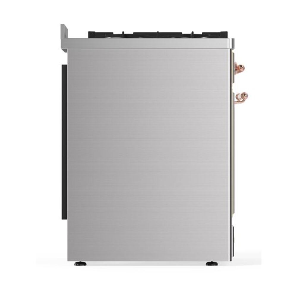 ILVE_UM30DNE3SSPLP_Majestic_II_30"_Dual_Fuel_Range_Right_Angle