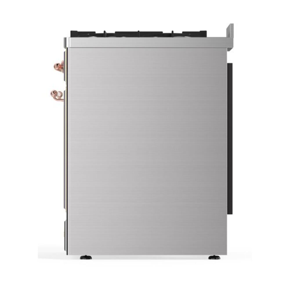 ILVE_UM30DNE3SSP_Majestic_II_30"_Dual_Fuel_Range_Left_Angle