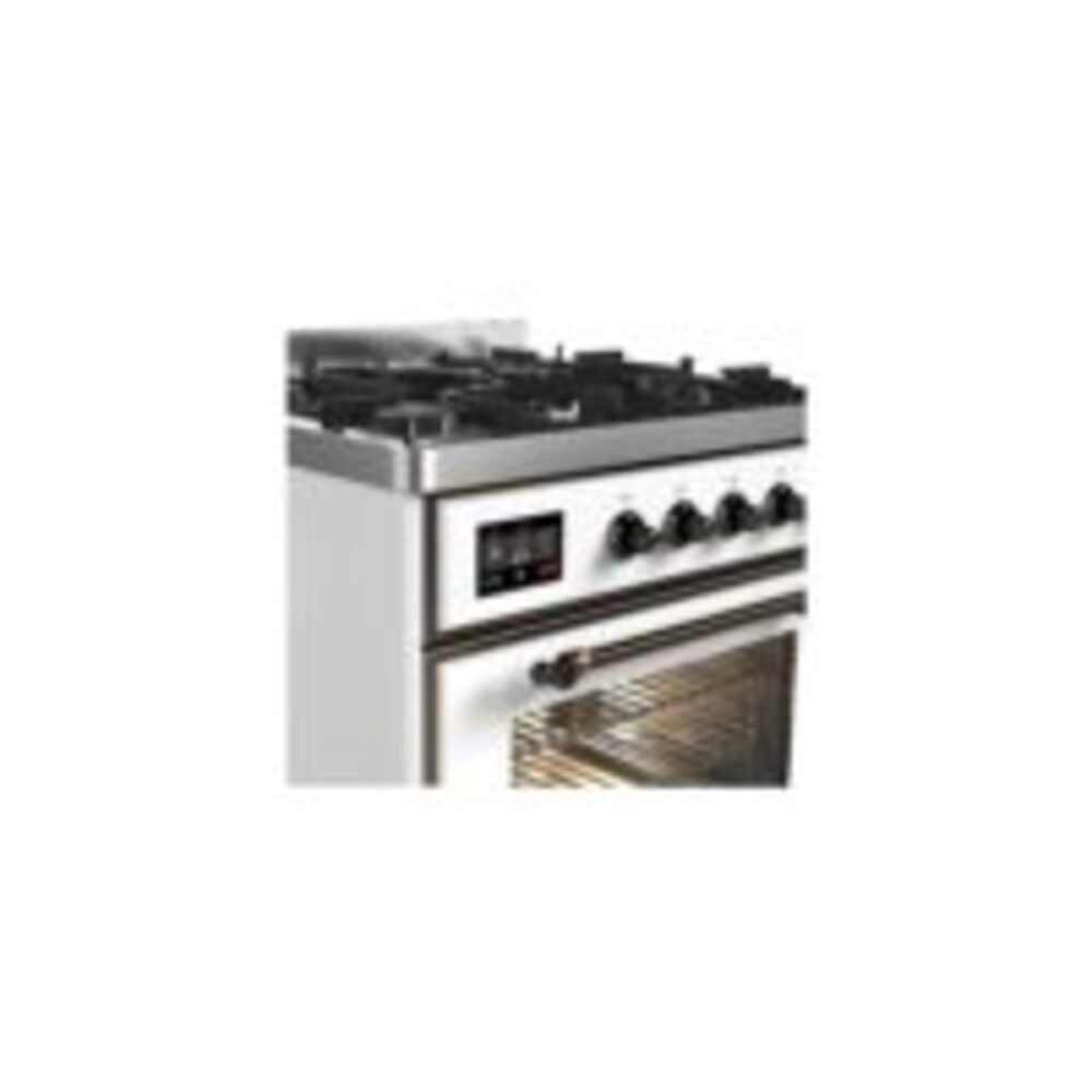 ILVE UM30D Majestic II 30 inch Dual Fuel Range with 5 Burners