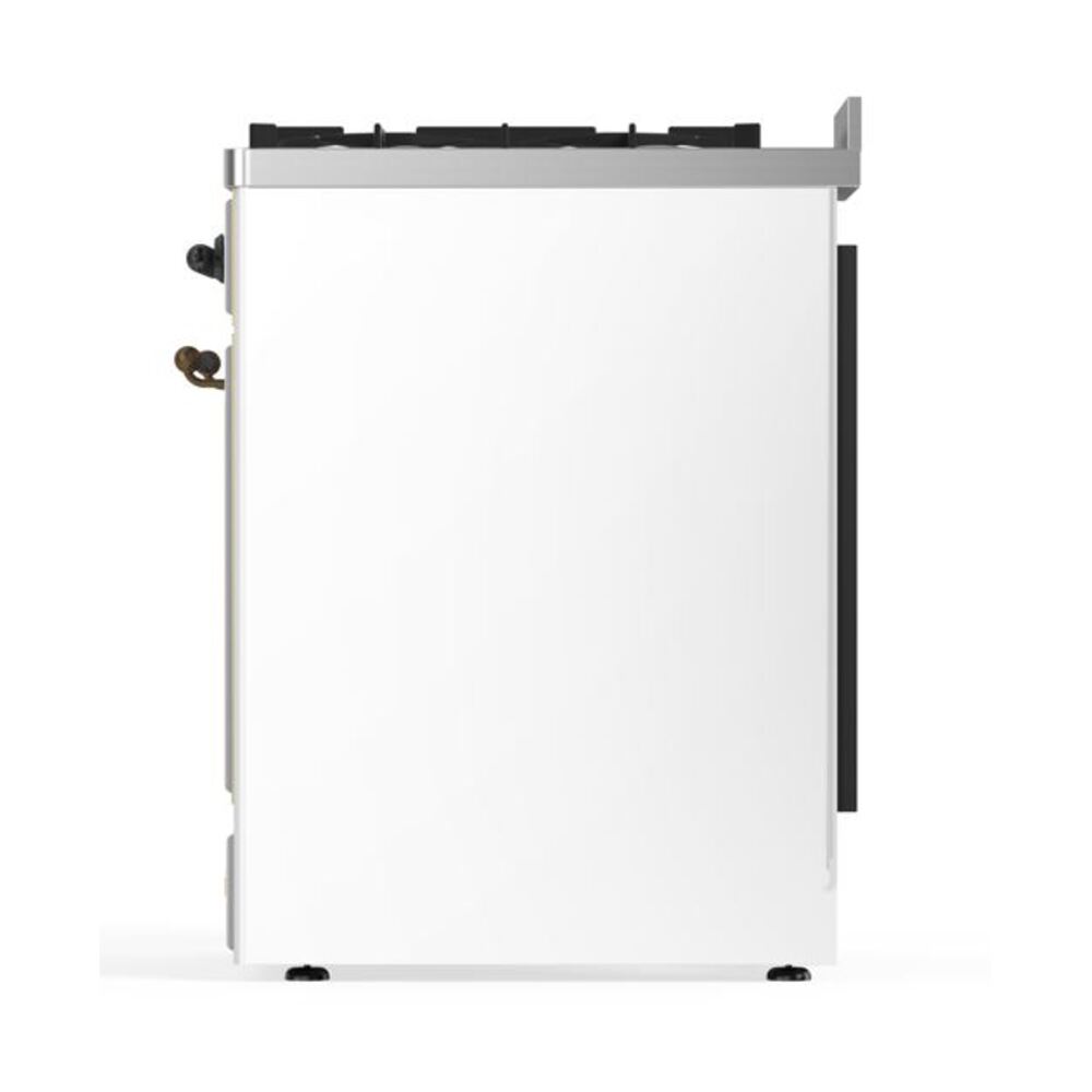 ILVE_UM30DNE3WHB_Majestic_II_30_Dual_Fuel_Range_Left_Angle