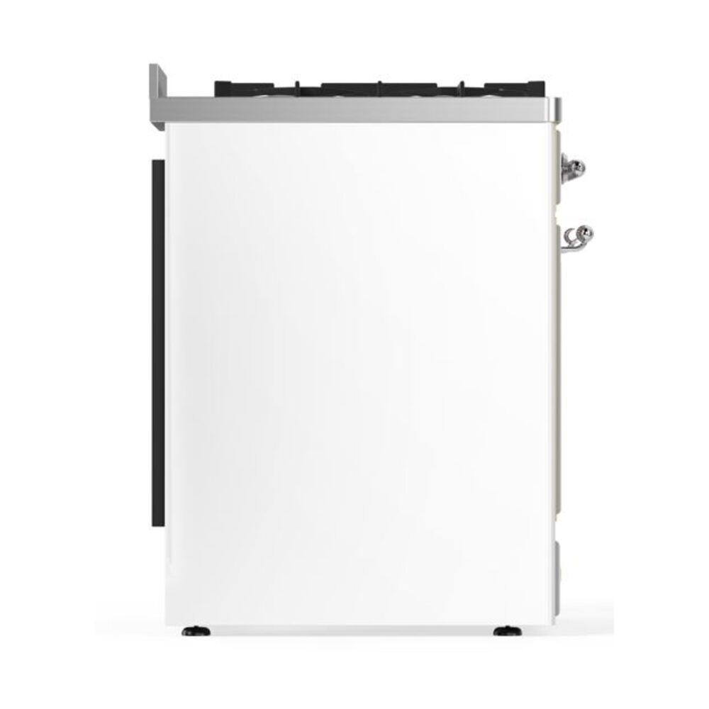 ILVE_UM30DNE3WHCLP_Majestic_II_30"_Dual_Fuel_Range_Right_Angle