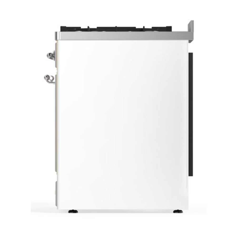 ILVE_UM30DNE3WHC_Majestic_II_30_Dual_Fuel_Range_Left_Angle