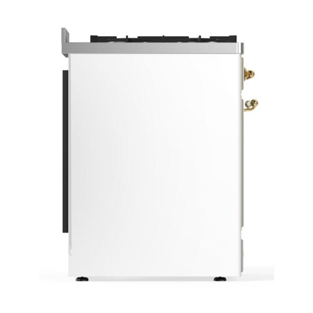 ILVE_UM30DNE3WHGLP_Majestic_II_30"_Dual_Fuel_Range_Right_Angle
