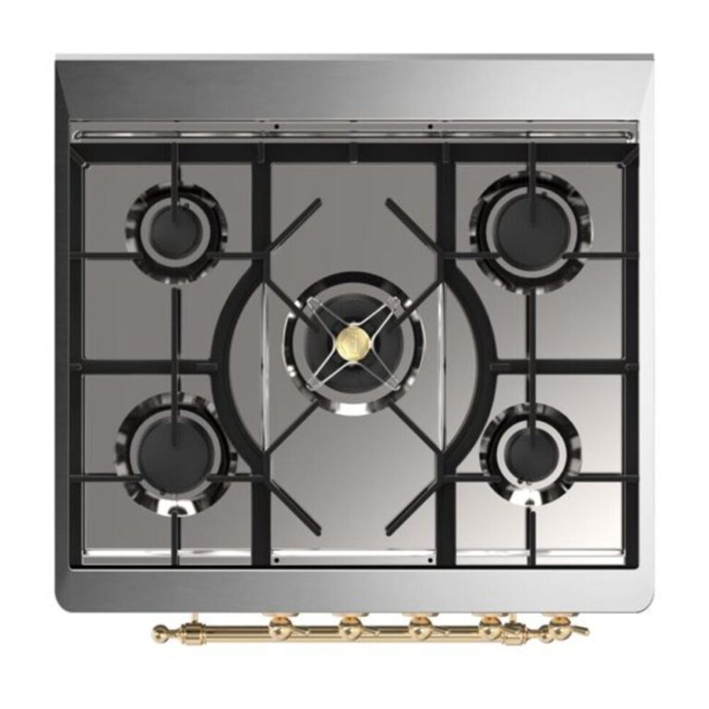 ILVE_UM30DNE3WHG_Majestic_II_30"_Dual_Fuel_Range_Top_Angle