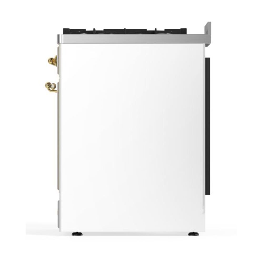 ILVE_UM30DNE3WHG_Majestic_II_30_Dual_Fuel_Range_Left_Angle