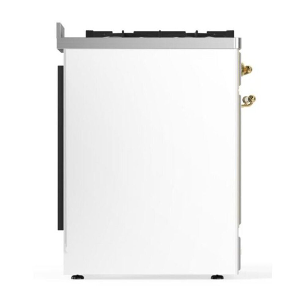 ILVE_UM30DNE3WHG_Majestic_II_30"_Dual_Fuel_Range_Right_Angle