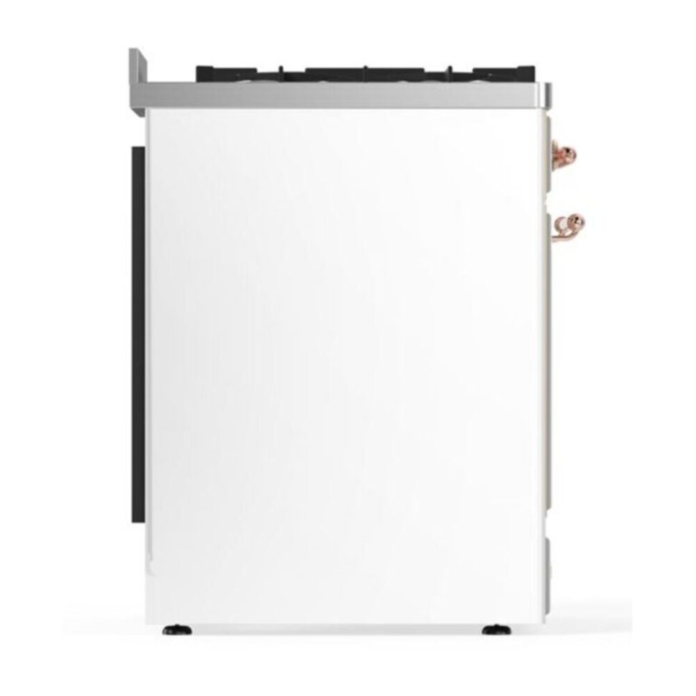 ILVE_UM30DNE3WHPLP_Majestic_II_30"_Dual_Fuel_Range_Right_Angle