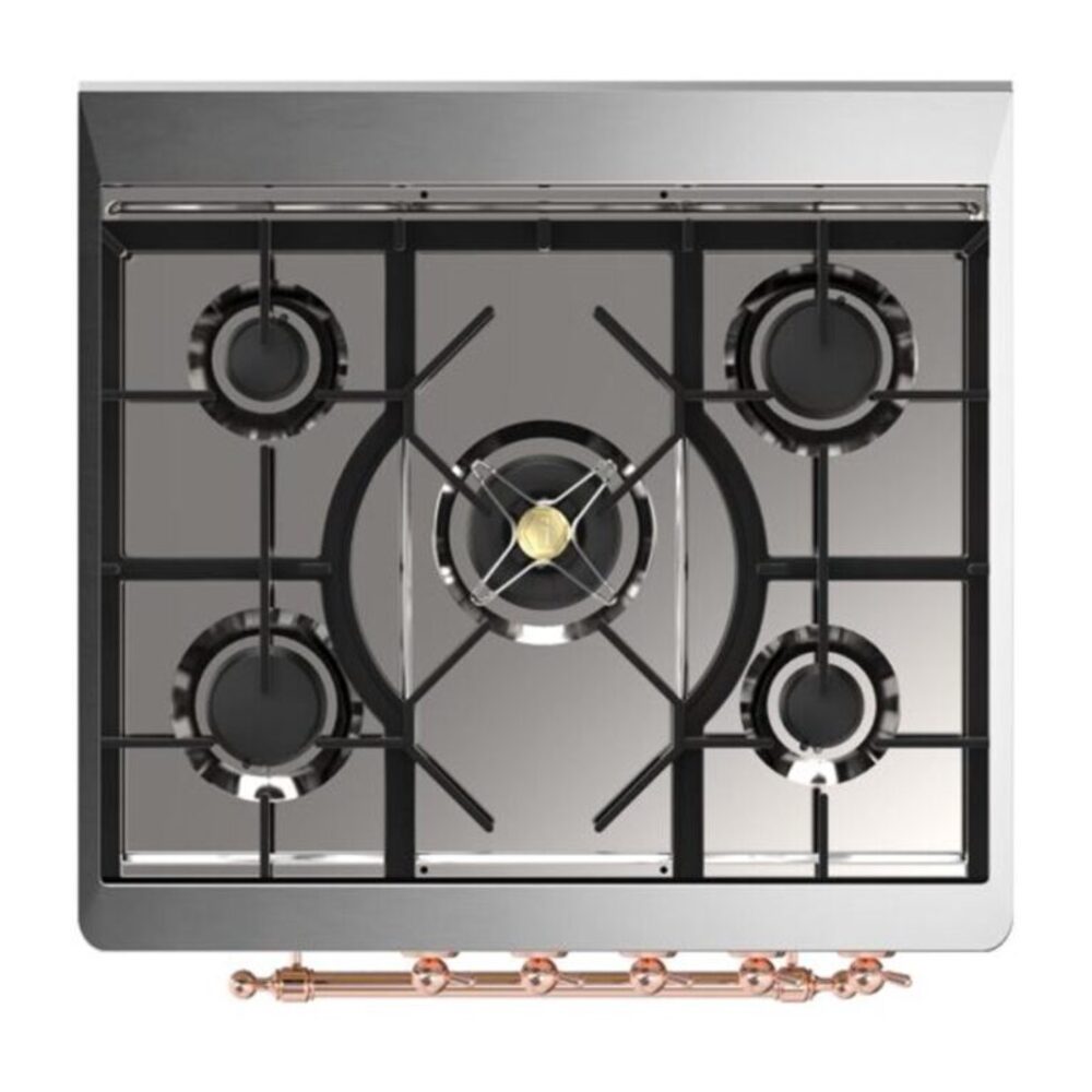 ILVE_UM30DNE3WHP_Majestic_II_30_Dual_Fuel_Range_Top_Angle