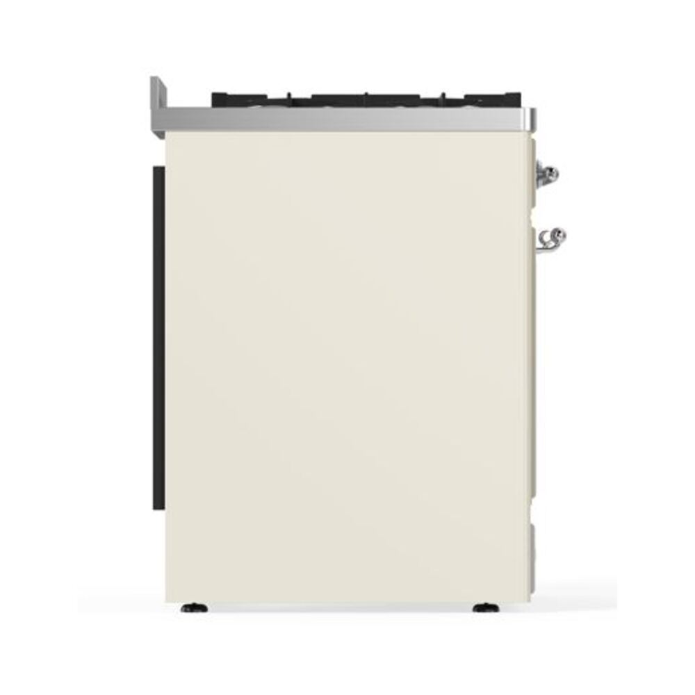 ILVE_UM30DQNE3AWCLP_Majestic_II_30"_Dual_Fuel_Range_Left_Angle