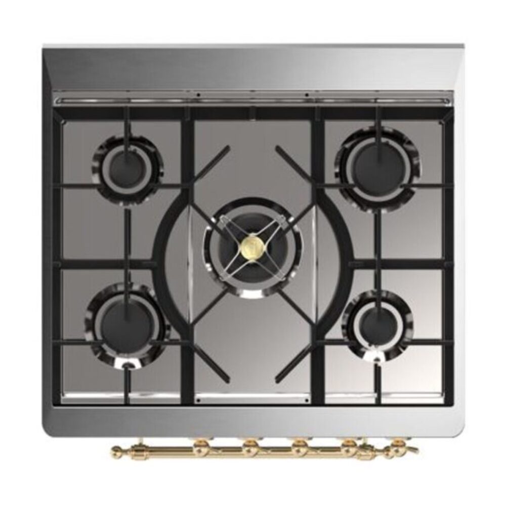 ILVE_UM30DQNE3AWGLP_Majestic_II_30"_Dual_Fuel_Range_Top_Angle
