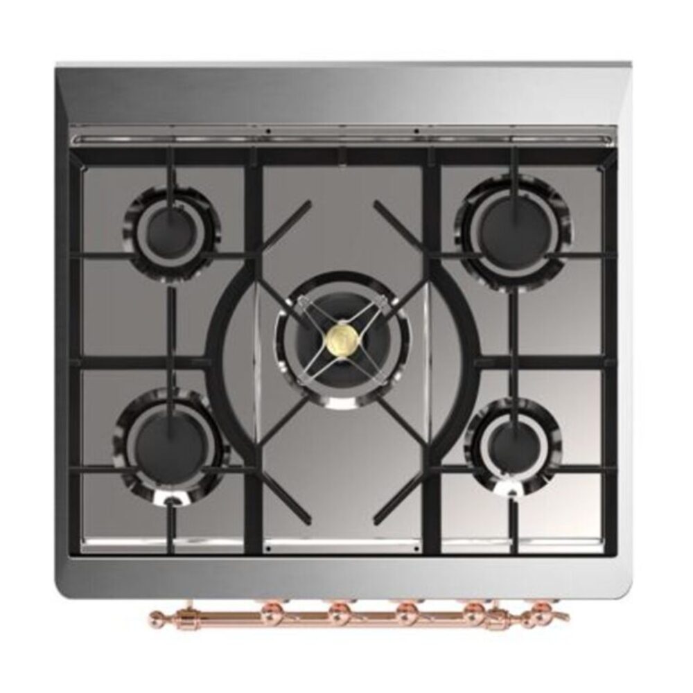 ILVE_UM30DQNE3AWP_Majestic_II_30"_Dual_Fuel_Range_Top_Angle