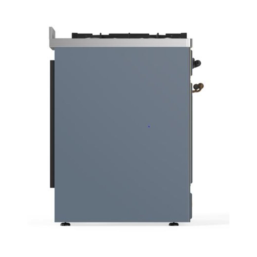 ILVE_UM30DQNE3BGBLP_Majestic_II_30"_Dual_Fuel_Range_Left_Angle