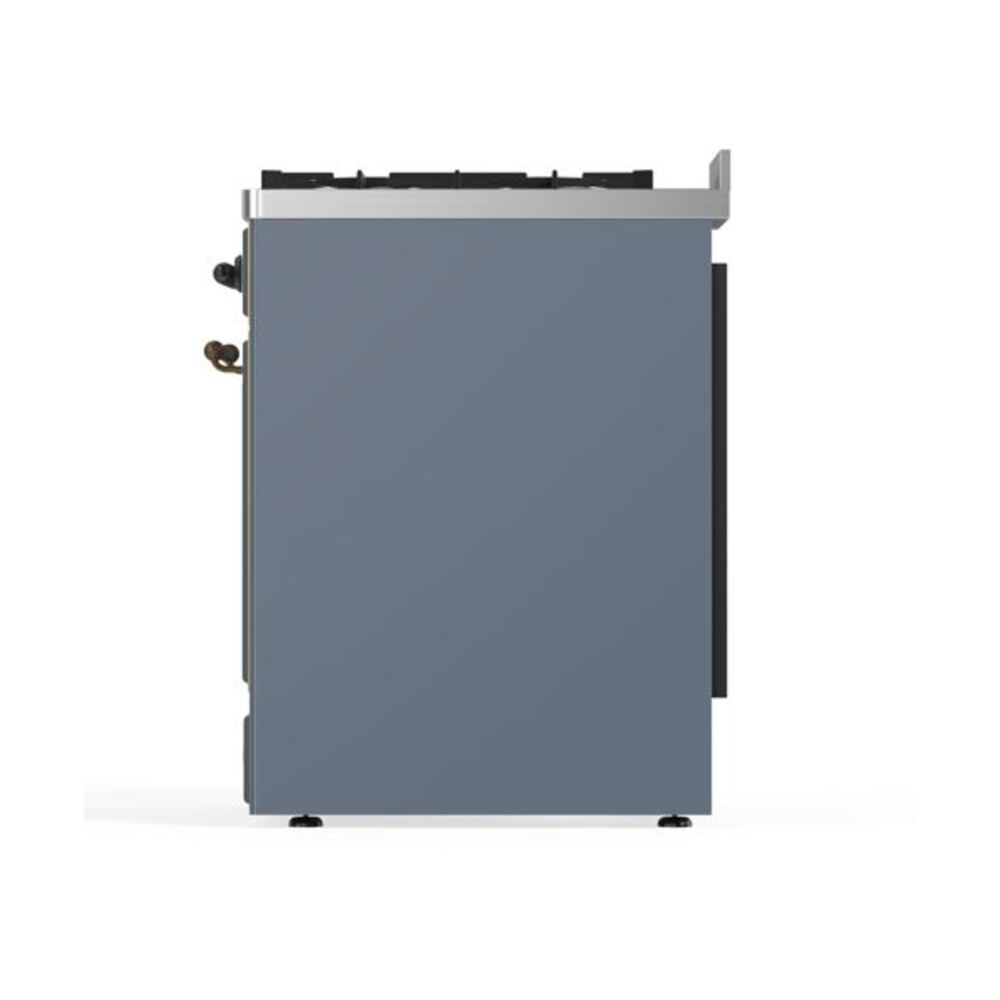 ILVE_UM30DQNE3BGB_Majestic_II_30"_Dual_Fuel_Range_Right_Angle