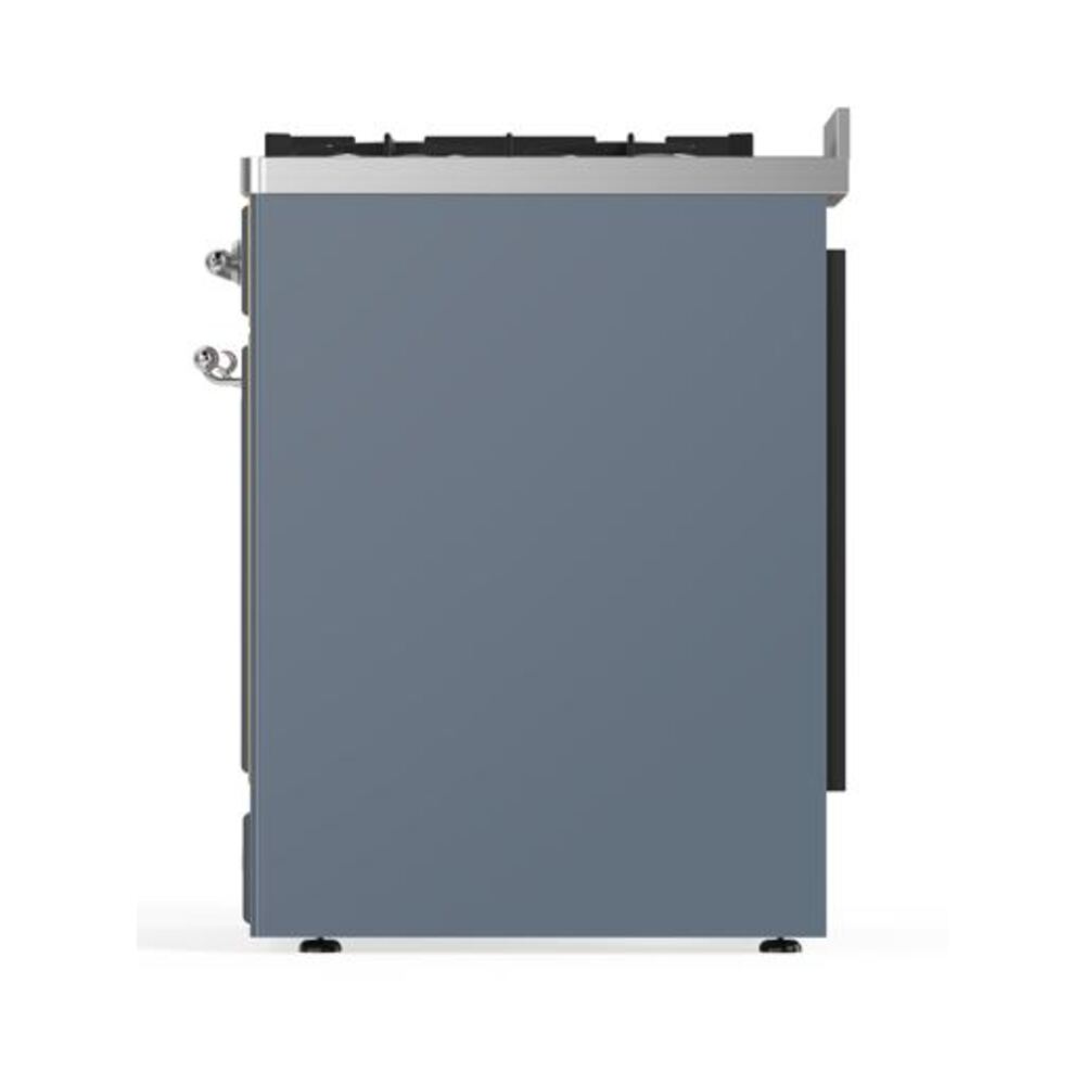 ILVE_UM30DQNE3BGCLP_Majestic_II_30"_Dual_Fuel_Range_Right_Angle