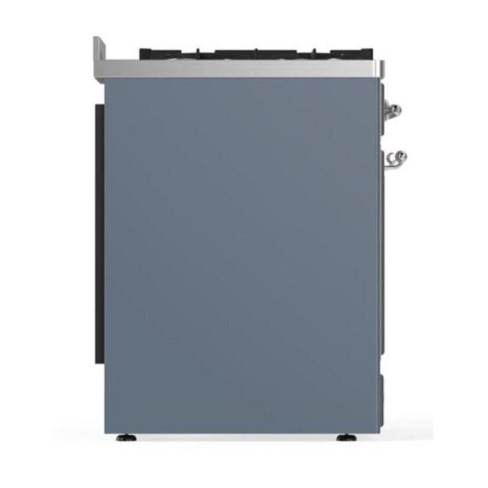 ILVE_UM30DQNE3BGC_Majestic_II_30_Dual_Fuel_Range_Left_Angle