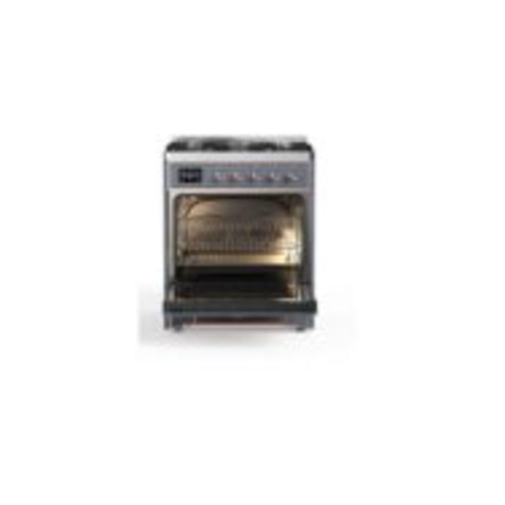 ILVE_UM30DQNE3BGPLP_Majestic_II_30"_Dual_Fuel_Range_Front_View