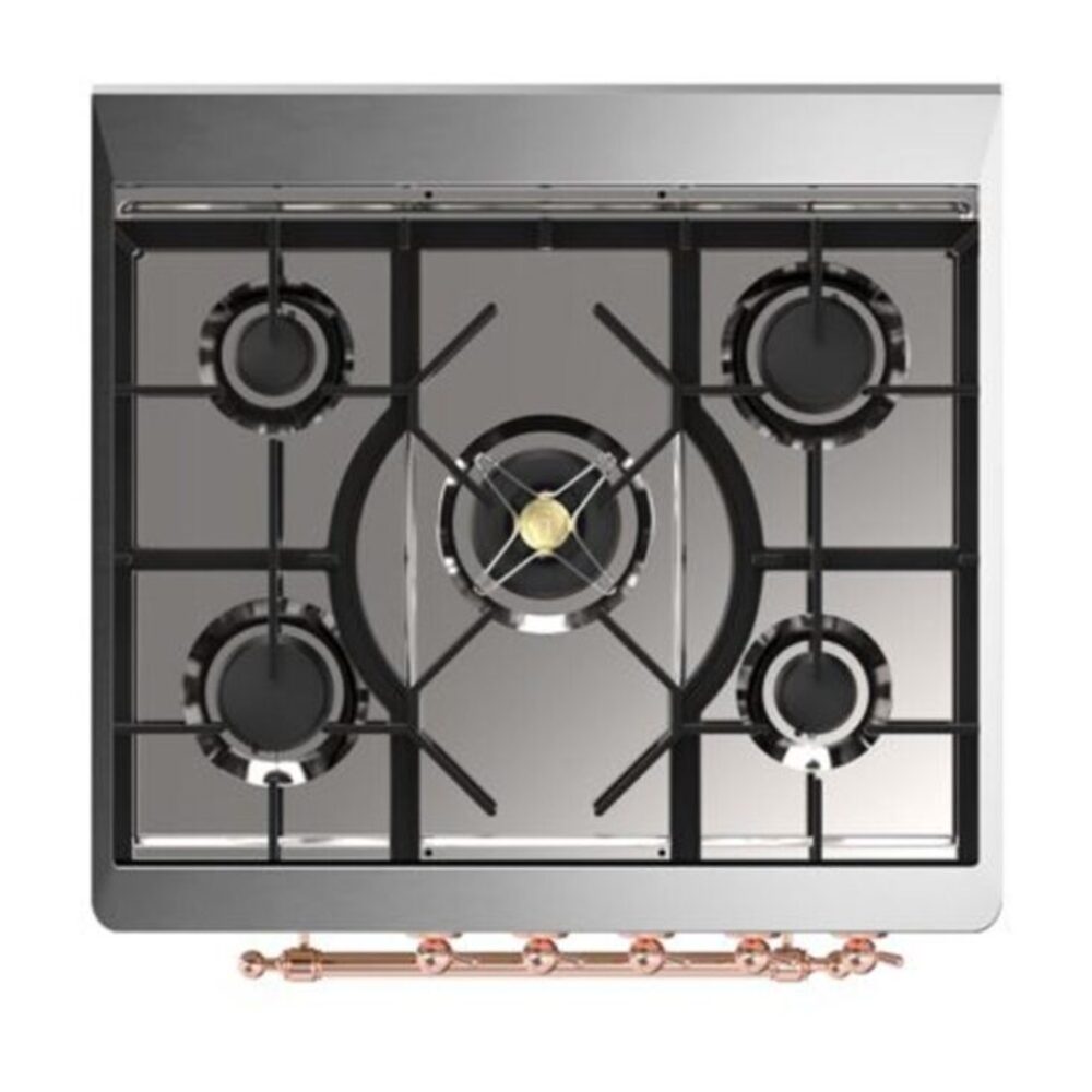 ILVE_UM30DQNE3BGPLP_Majestic_II_30"_Dual_Fuel_Range_Top_Angle